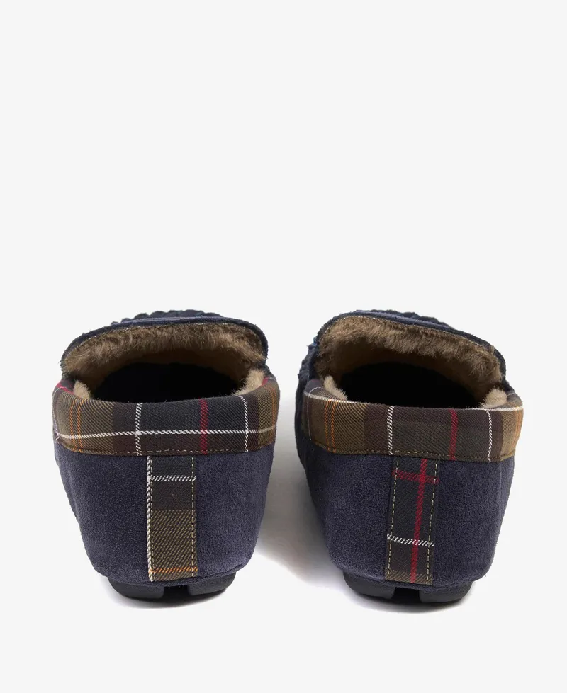 Barbour Monty Slipper Navy-3